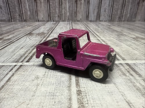 Tootsie toy pink purple jeep - toy,